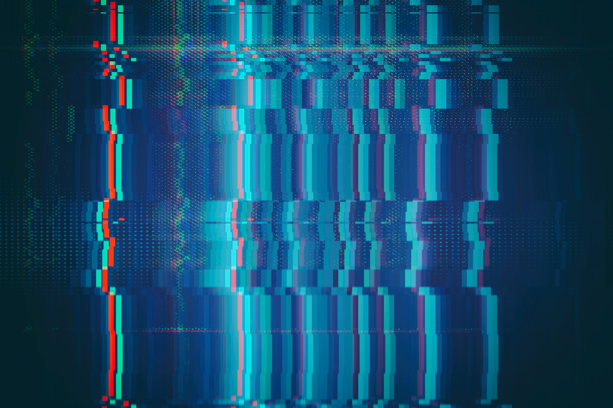 Test Screen Glitch abstract Texture